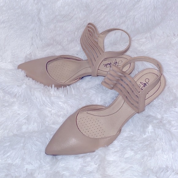 Life stride soft system nude heels, size 10. Extra arch and heel support - Picture 3 of 16